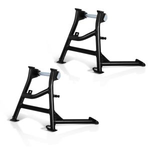 2x Centre Stand compatible with Honda VFR 1200 F 10-16 Center Stand ConStands in black Discount Set