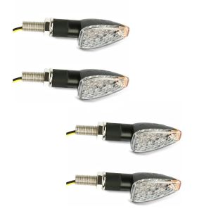 2x LED indicators motorcycle Turn signals Lumitecs KP12 2 pieces front-rear Discount Set