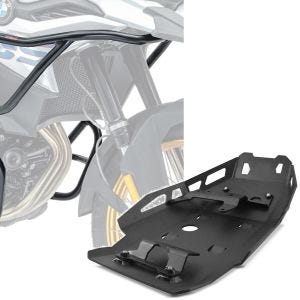 Set: Sturzbügel Set für BMW F 850 GS /F 750 GS 18-21 oben unten Schutzbügel + Motorschutz für BMW F 850 GS 18-21 Aluminium Bugspoiler_1