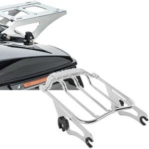 Set: Gepäckträger TP Abnehmbar für Harley Touring Modelle 14-21 chrom + Gepäckträger AW Abnehmbar für Harley Touring Modelle 2009-2021 chrom_1