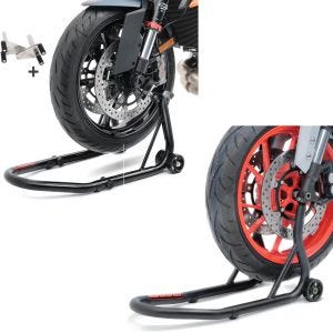 Set: Front Paddock Stand S + Paddock Stand Front Fork mat