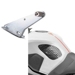 Set: Adaptor for ConStands Power Suzuki SV 650/ S 03-08 + Tank Traction Pad compatible with Suzuki SV 650 / S / X Grip S