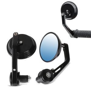 Rear View Mirror for Cruiser Round Craftride black CB20569 DPLT