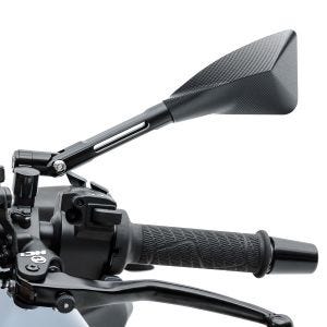 Rear View Mirror compatible with Triumph Tiger 800 / XC Zaddox CNC Large black