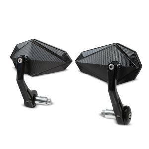 Bar end mirrors compatible with Aprilia Tuono 660 / 1000/ R / V4 R rear view mirror pair Zaddox SP4