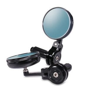 Bar end mirrors for Cruiser rear view mirror Craftride LM6 black CB20587 DPLT