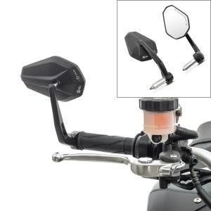 Motorcycle Bar end mirrors ECE / rear view mirror Zaddox SP6 pair DPL28