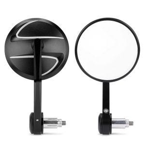 Motorcycle Bar end mirrors ECE / rear view mirror Zaddox SP7 pair