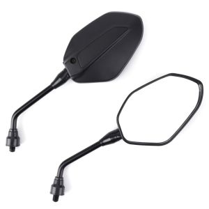 Motorcycle mirror with E-mark Zaddox RSX3 rear view mirror black
