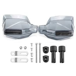 Handguards compatible with Royal Enfield Interceptor 650 Motoguard HG2 gray