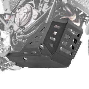 Skid Plate compatible with Yamaha Tenere 700 21-24 Engine Guard Aluminium SK2 black Motoguard