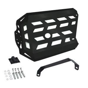 Skid Plate suitable for Suzuki V-Strom 1050 XT 20-22 Motoguard MS71 aluminium underbody protection black