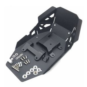 Skid Plate compatible with Triumph Tiger 900 GT / Pro 20-24 Motoguard MS40 Engine Guard Aluminium black