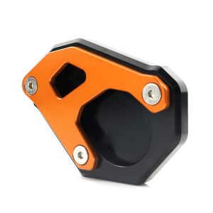 Side stand foot enlarger compatible with KTM 1290 Super Adventure R / S Kickstand enlargement Motoguard FV1 orange