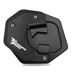 Side stand foot enlarger compatible with Yamaha Tenere 700 19-24 Kickstand enlargement Motoguard black