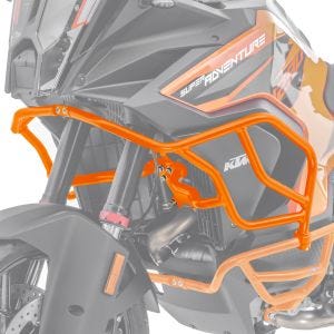 Fairing Crash bar X21 compatible with KTM 1290 Super Adventure R / S 21-24 upper orange
