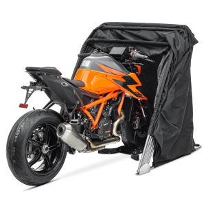 Motorcycle Shelter Garage Tent Cover Universal Folding Shed Motoguard XL