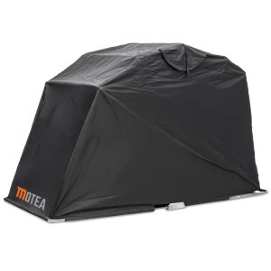 Motorcycle Shelter Garage Tent Cover Universal Folding Shed Motoguard XL MOTEA black