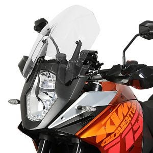 Touring Screen compatible with KTM 1090 Adventure / R 17-19 Windshield "T" MRA clear