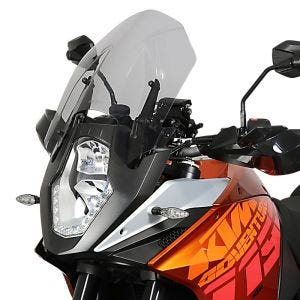 Touring Screen compatible with KTM 1190 Adventure / R 13-16 Windshield "T" MRA light smoke
