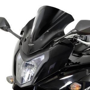 Racing Screen compatible with Honda CBR 650 F 14-18 Double Bubble "R" MRA black