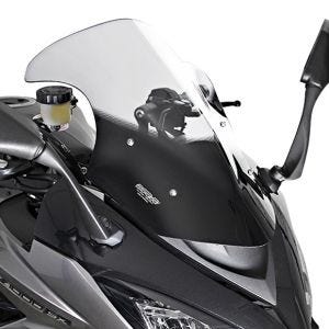 Racing Screen compatible with Kawasaki Z 1000 SX 17-19 Double Bubble "R" MRA clear