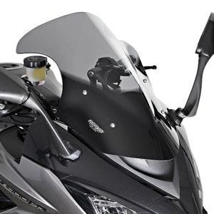 Racing Screen compatible with Kawasaki Z 1000 SX 17-19 Double Bubble "R" MRA light smoke