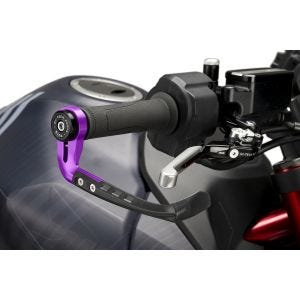 Brake lever protector RAW compatible with BENELLI LEONCINO 22'-25' purple Puig 21993l