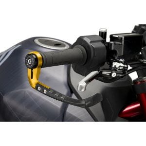 Brake lever protector RAW compatible with BENELLI LEONCINO 22'-25' Gold Puig 21993o