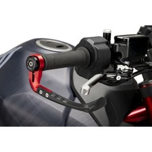 Brake lever protector RAW compatible with BENELLI LEONCINO 22'-25' Red Puig 21993r