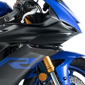 Fairing winglets compatible with Yamaha YZF-R6 17-20 Black Puig Downforce Sport