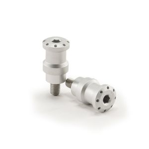 Racing adapter Bobbins compatible with Suzuki GSR 600 06-11 silver 5923P Puig