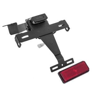 Number Plate Holder with LED lighting compatible with MT09 13-16/TRACER 13-22 black Puig 6885N