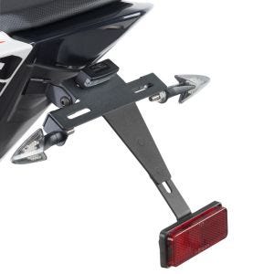Number Plate Holder with LED lighting compatible with 1290 SUPERDUKE R 14-22 black Puig 7106N