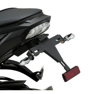 Number Plate Holder compatible with Suzuki GSX-S 1000 15-24 with LED lighting 9422N Black