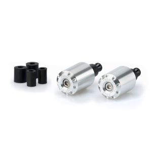Handlebar Ends compatible with KTM 890 Duke 21-23 Puig 5777P Handlebar Weights Pair silver