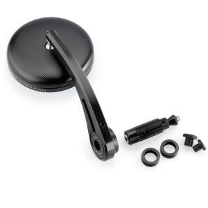 Puig Rear View Mirror Grand Tracker compatible with Royal Enfield Meteor 350 Handlebar End Mirror Puig 9691N black