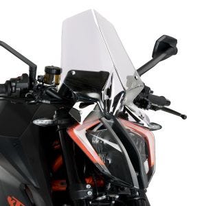 Windshield compatible with KTM 1290 Super Duke R 20-23 Clear Puig NG Touring