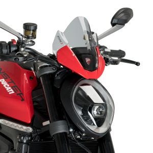 Sportscreen compatible with Ducati Monster 937 21-24 Puig 20688H windshield smoke
