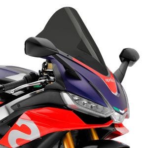 Racingscreen R compatible with Aprilia RSV4 E5/Factory E5 Puig 20771F windshield dark smoke