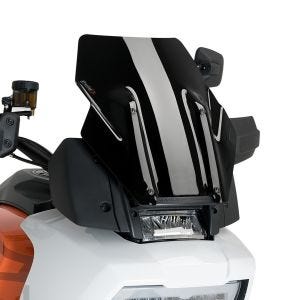 Racing Screen R compatible with Harley Davidson PAN AMERICA 1250 21-22 black Puig 20841N
