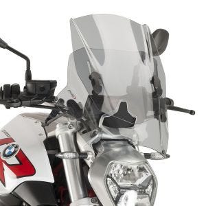Windshield compatible with Yamaha XV 950 14-18 Puig Up-Down light smoke 2193h
