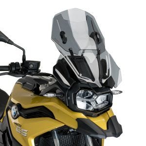 Windshield compatible with BMW F750GS 18- Puig 3178H New Generation Touring smoke