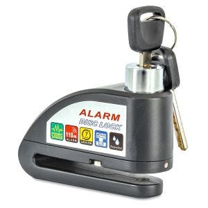 Bremsscheibenschloss Alarm für BMW F 750 / 700 / 650 GS Tourtecs 110dB schwarz_0