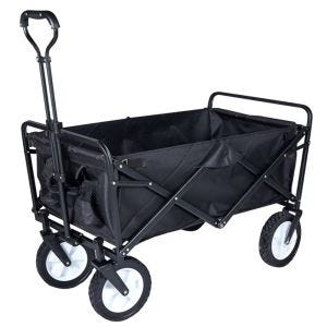 Handcart with steel frame foldable Divit handcart garden cart foldable ME69 black DPLI1