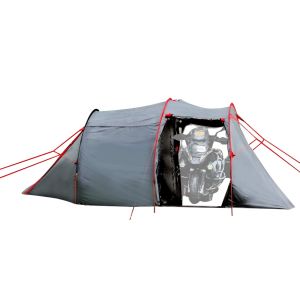 Camping motorcycle tent 1-2 people ME71 Vanit tunnel tent dome tent outdoor  gray NEW