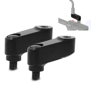 Rear View Mirror Extension compatible with Suzuki Gladius 650 09-15 Tourtecs Pair 40mm black