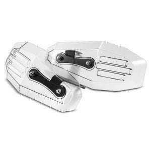 Handguards compatible with Royal Enfield Interceptor 650 Tourtecs HP8 Handlebar Guards clear