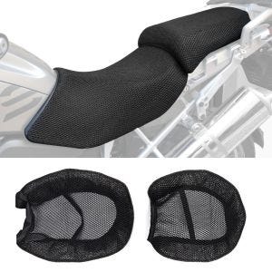 Mesh seat cover compatible with BMW R 1200 GS 04-12 Tourtecs black