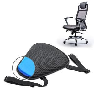 Gel seat cushion Tourtecs for office chair chair cushion size L black DPL20